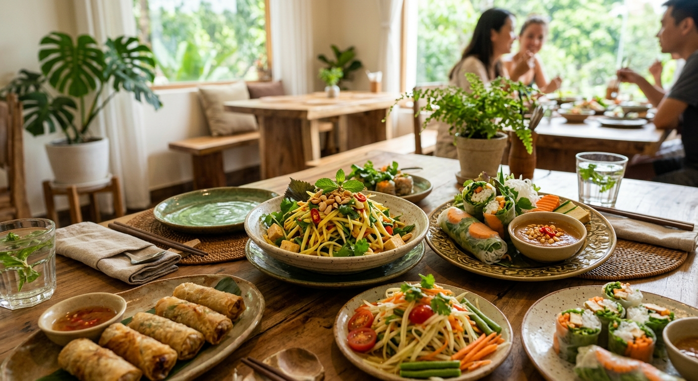 Bắt đầu vị giác với các món khai vị và gỏi thanh mát