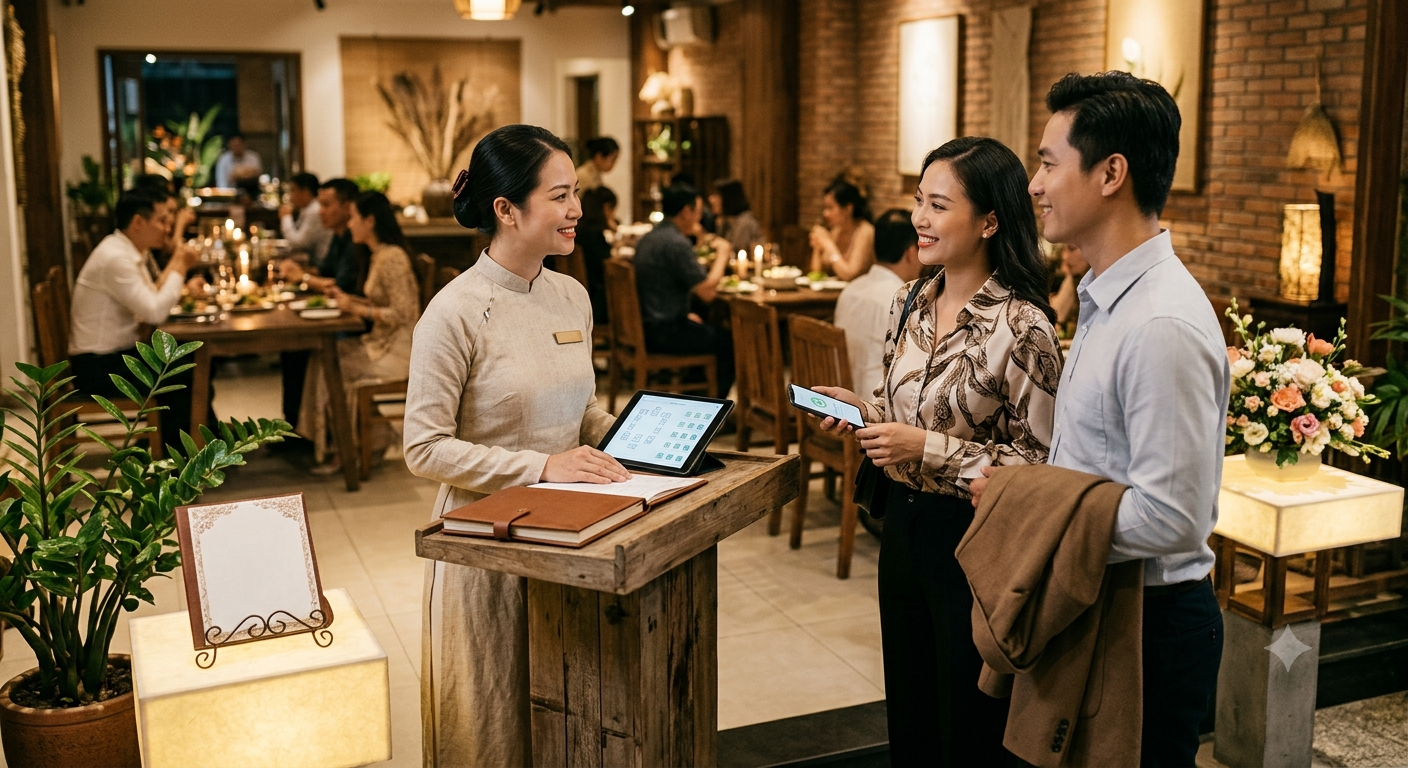 Những nội dung cần lưu ý khi thực hiện việc đặt bàn trước